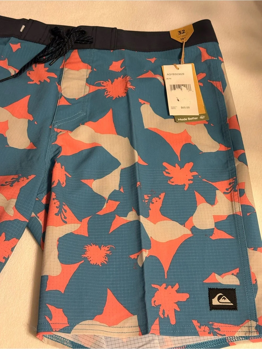 NWT Quicksilver Mens Highline Straight 19